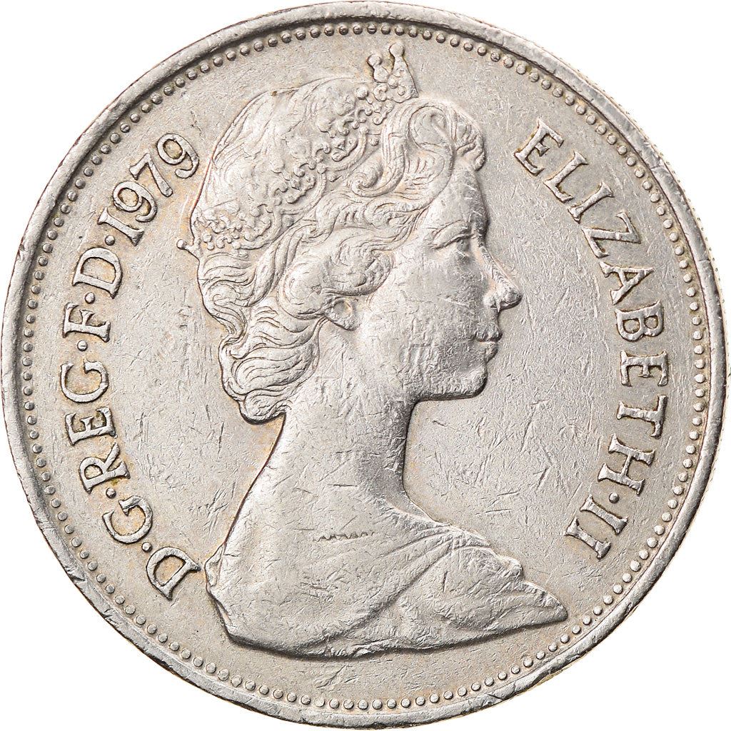 United Kingdom 10 New Pence - Elizabeth II 2nd portrait | Coin KM912 1968 - 1981