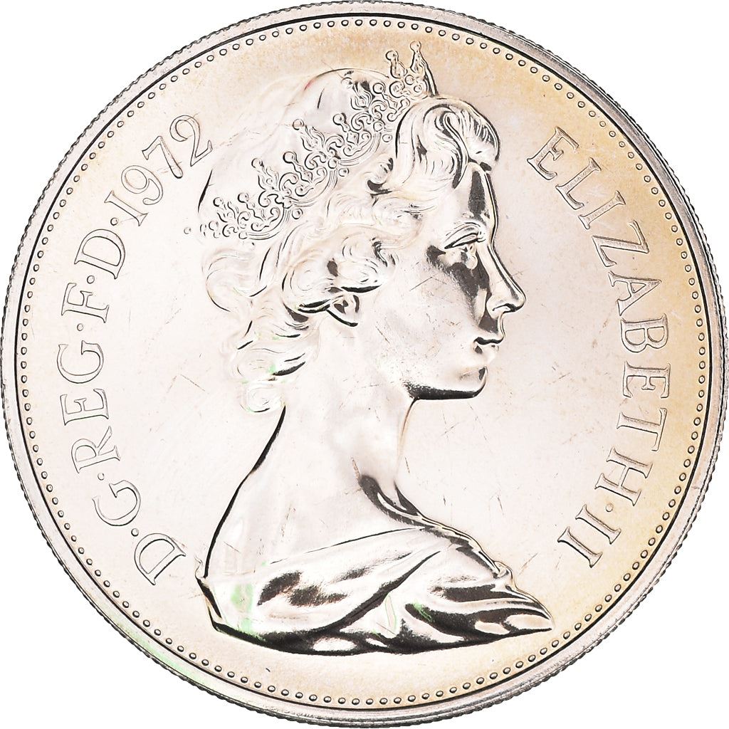 United Kingdom 10 New Pence - Elizabeth II 2nd portrait | Coin KM912 1968 - 1981