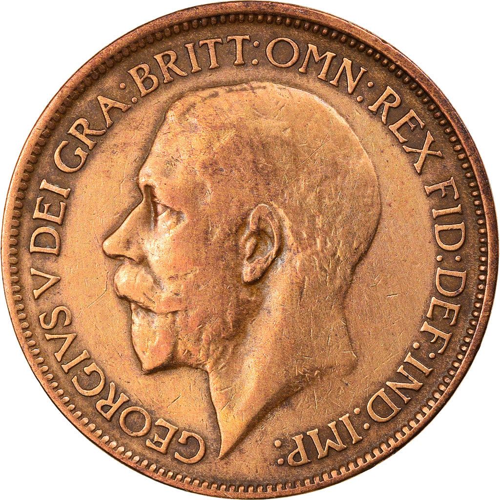 United Kingdom ½ Penny - George V | Coin KM809 1911 - 1925