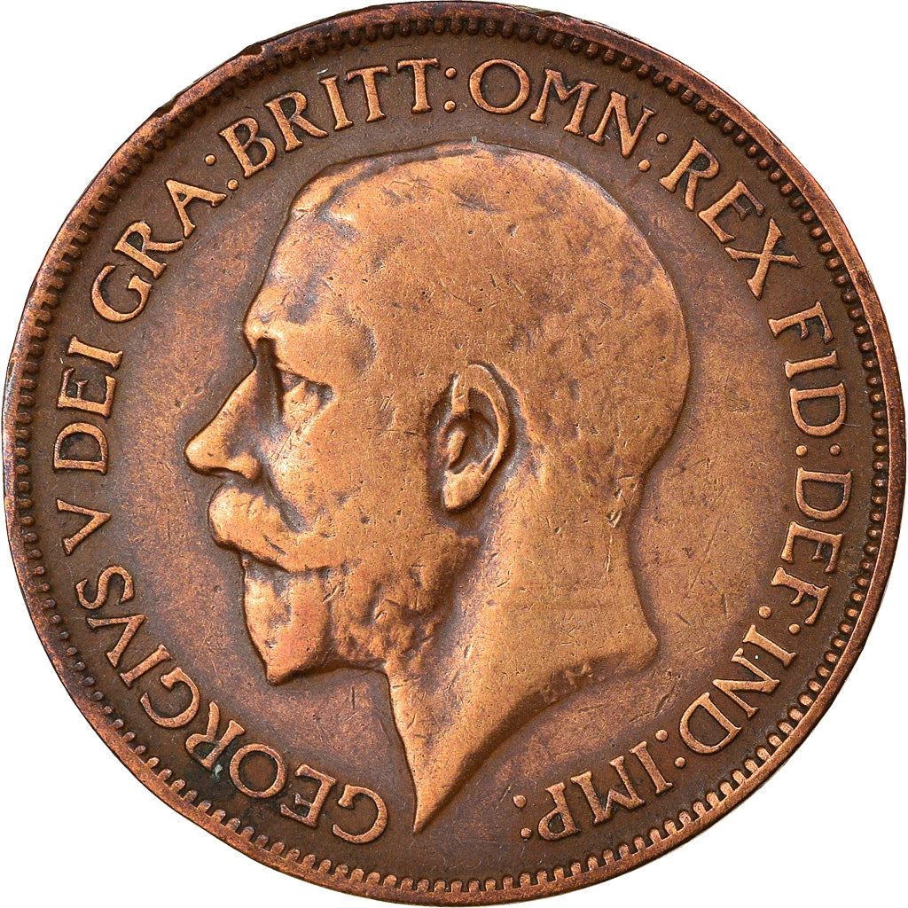 United Kingdom ½ Penny - George V | Coin KM809 1911 - 1925