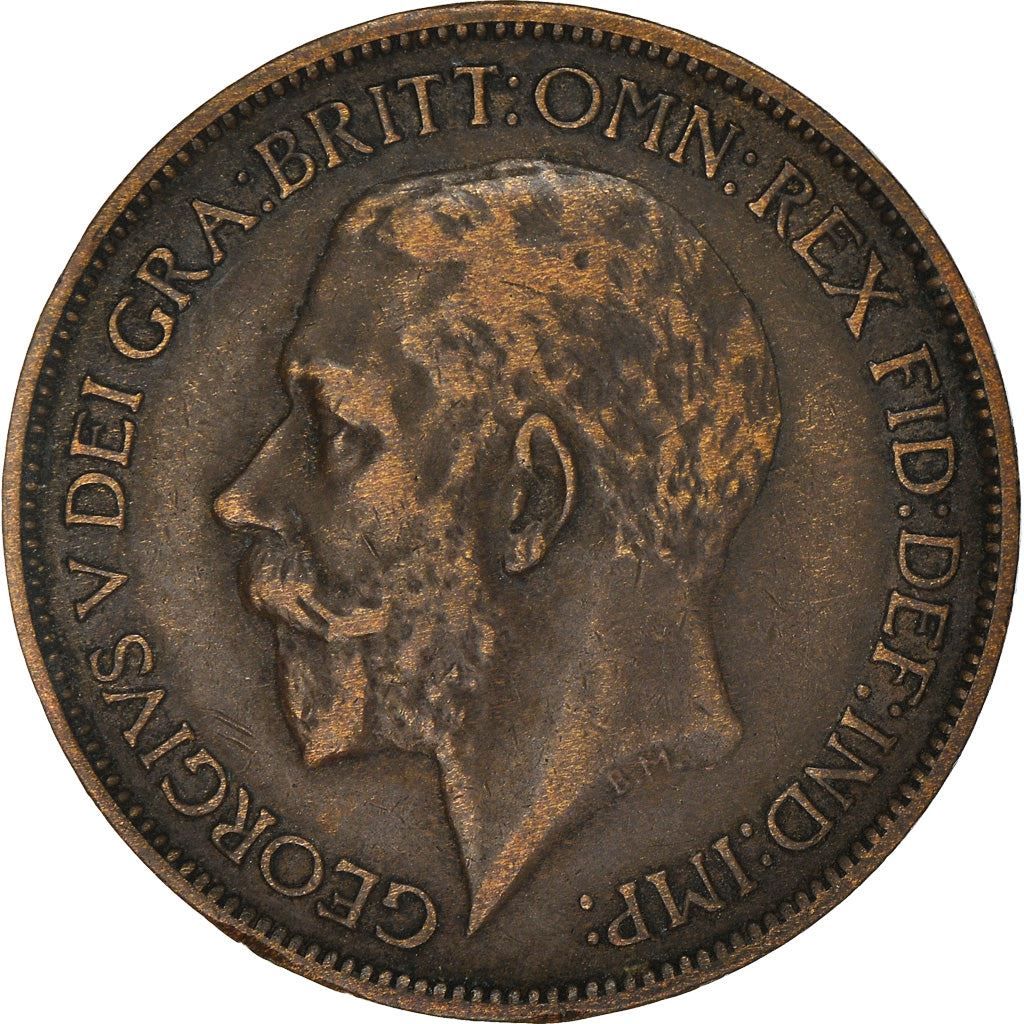 United Kingdom ½ Penny - George V | Coin KM809 1911 - 1925