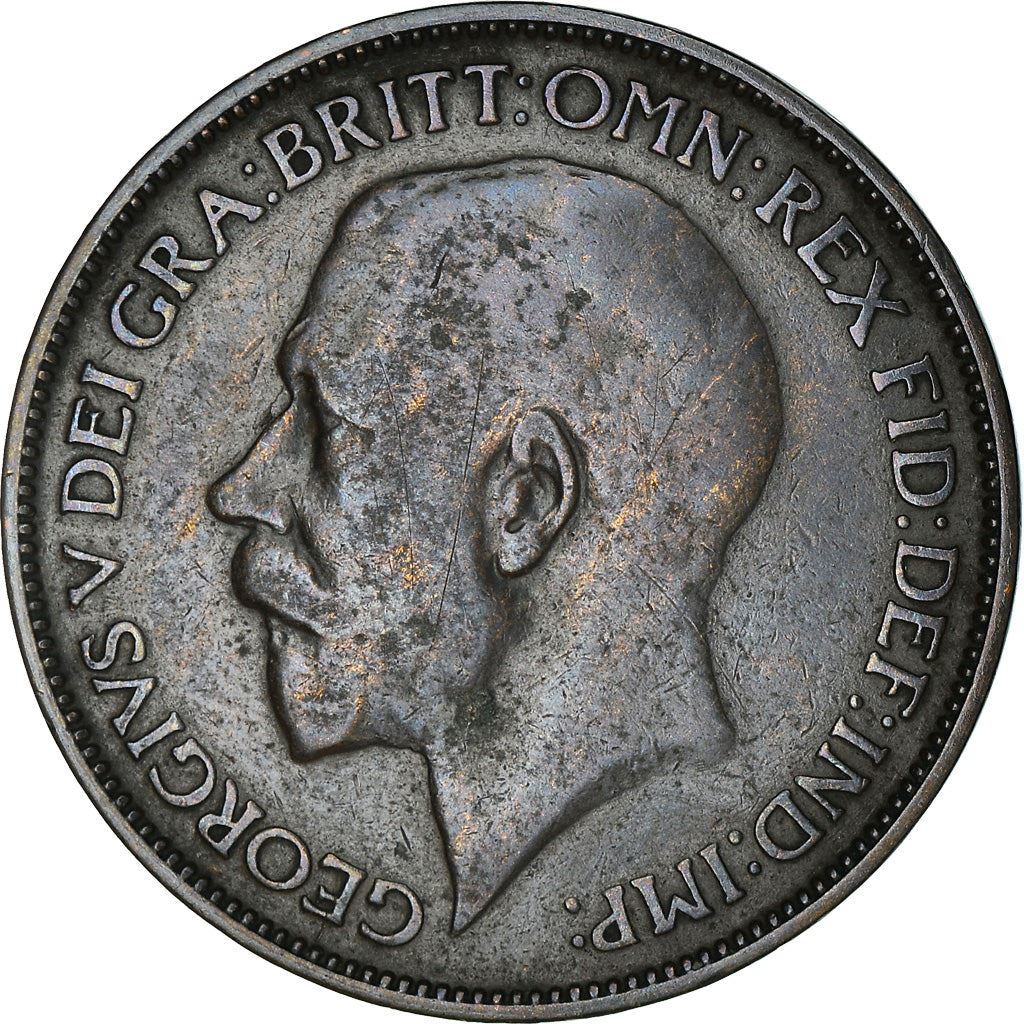 United Kingdom ½ Penny - George V | Coin KM809 1911 - 1925