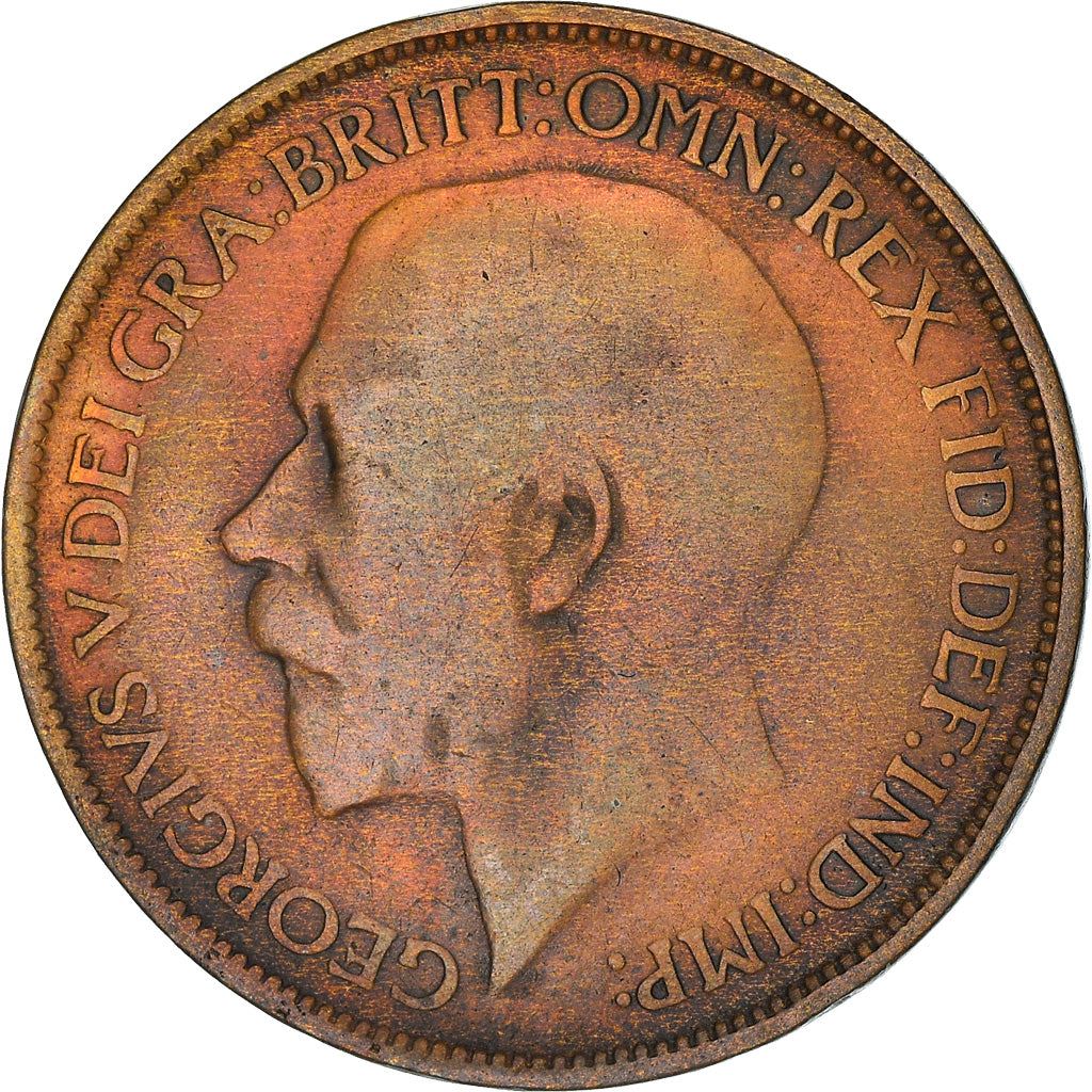 United Kingdom ½ Penny - George V | Coin KM809 1911 - 1925