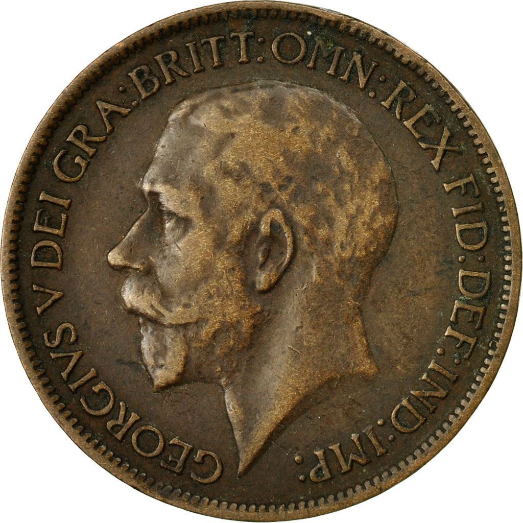 United Kingdom ½ Penny - George V | Coin KM809 1911 - 1925