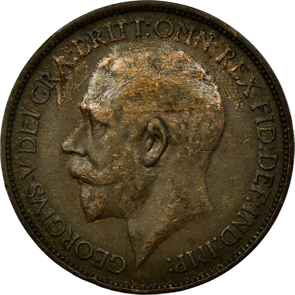 United Kingdom ½ Penny - George V | Coin KM809 1911 - 1925