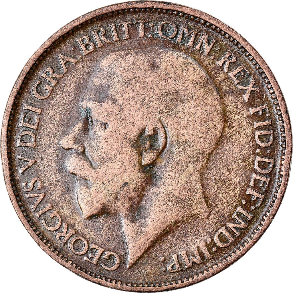 United Kingdom ½ Penny - George V | Coin KM809 1911 - 1925