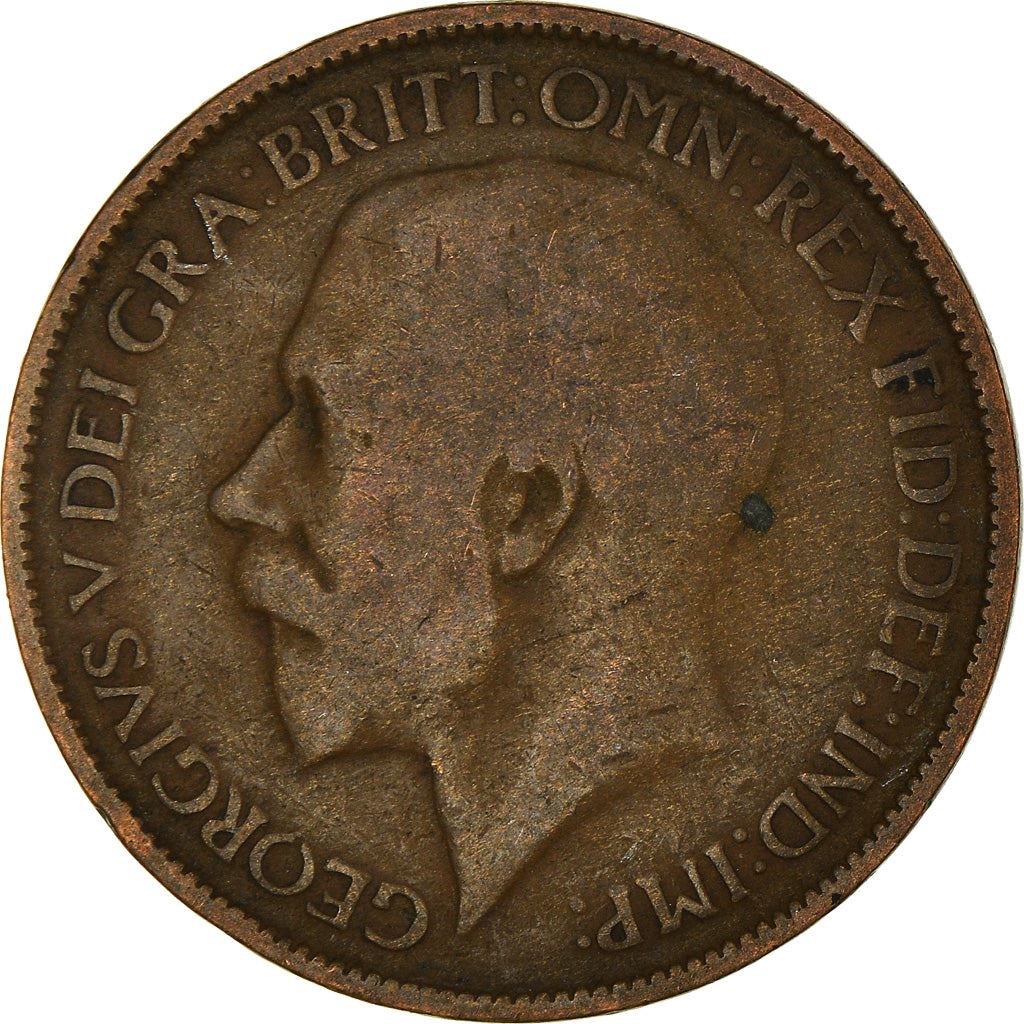 United Kingdom ½ Penny - George V | Coin KM809 1911 - 1925