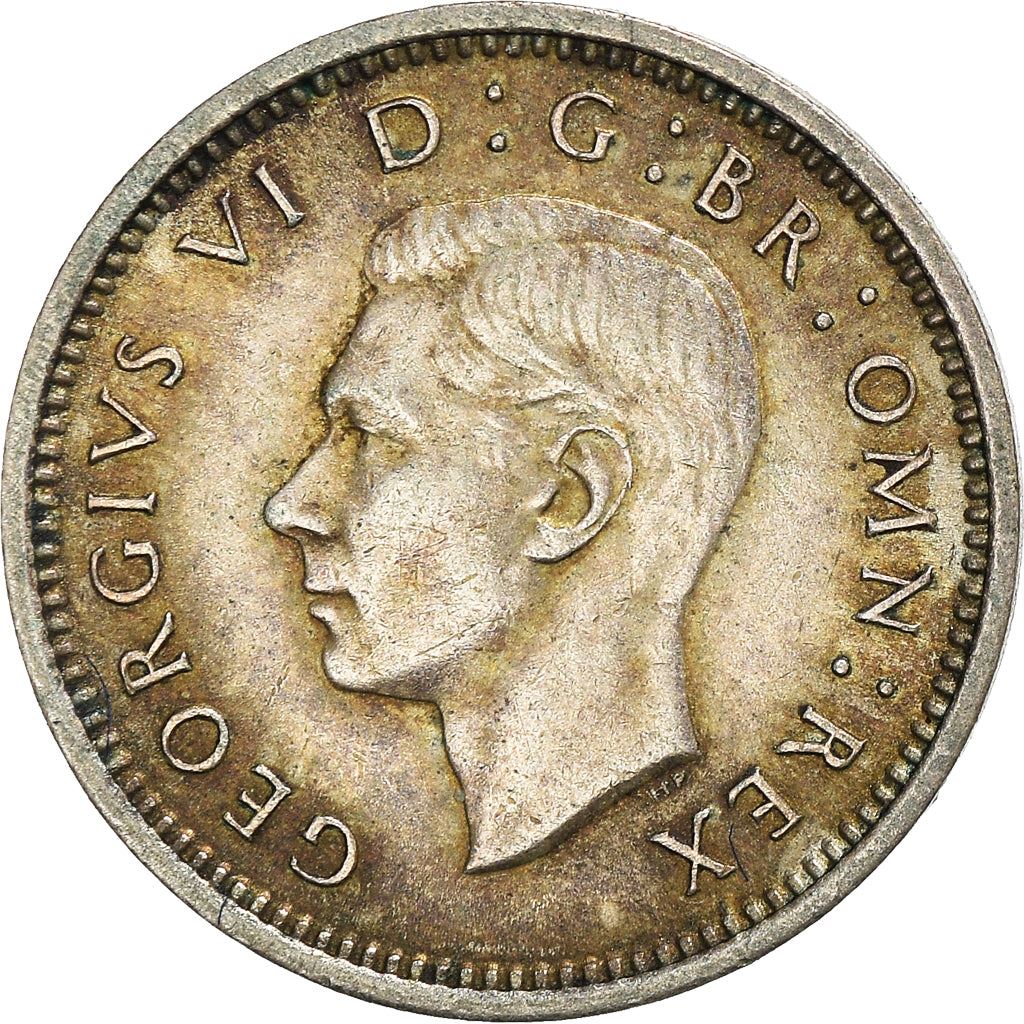 United Kingdom 3 Pence Coin | George VI incl. Colonial | 1937 - 1945