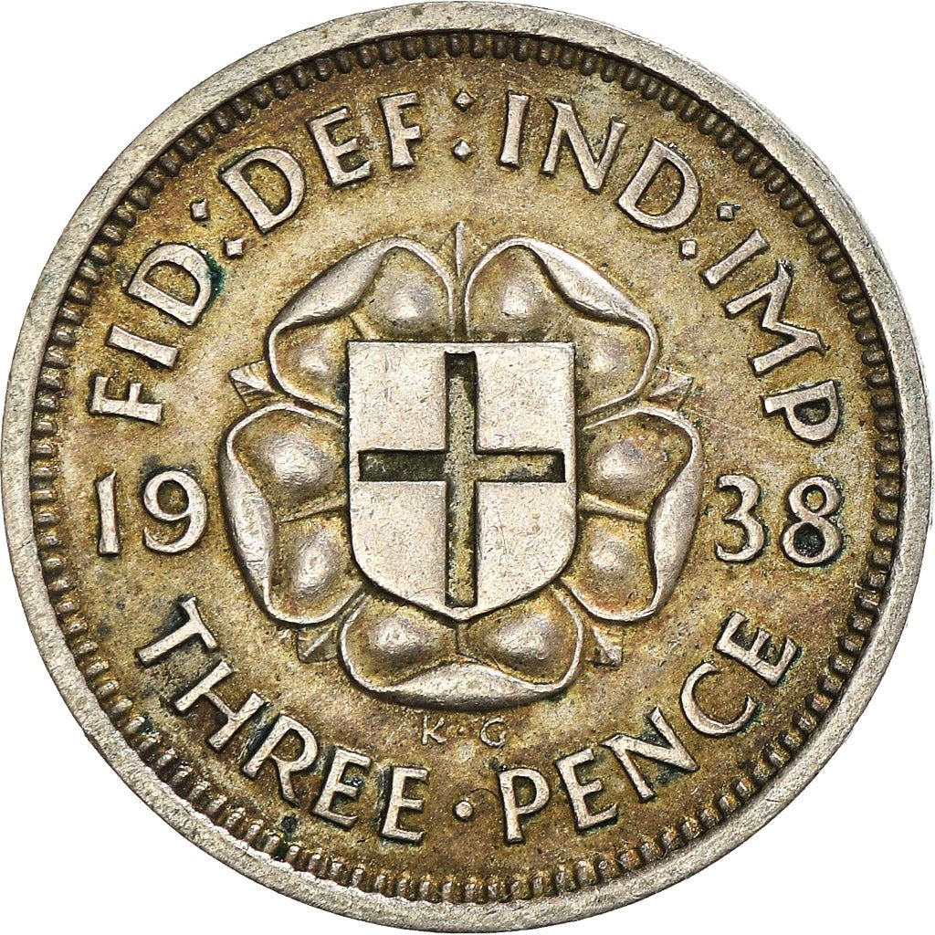 United Kingdom 3 Pence Coin | George VI incl. Colonial | 1937 - 1945