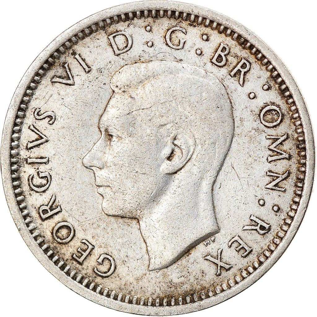 United Kingdom 3 Pence Coin | George VI incl. Colonial | 1937 - 1945