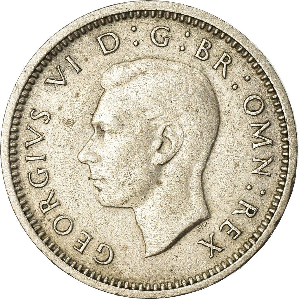 United Kingdom 3 Pence Coin | George VI incl. Colonial | 1937 - 1945