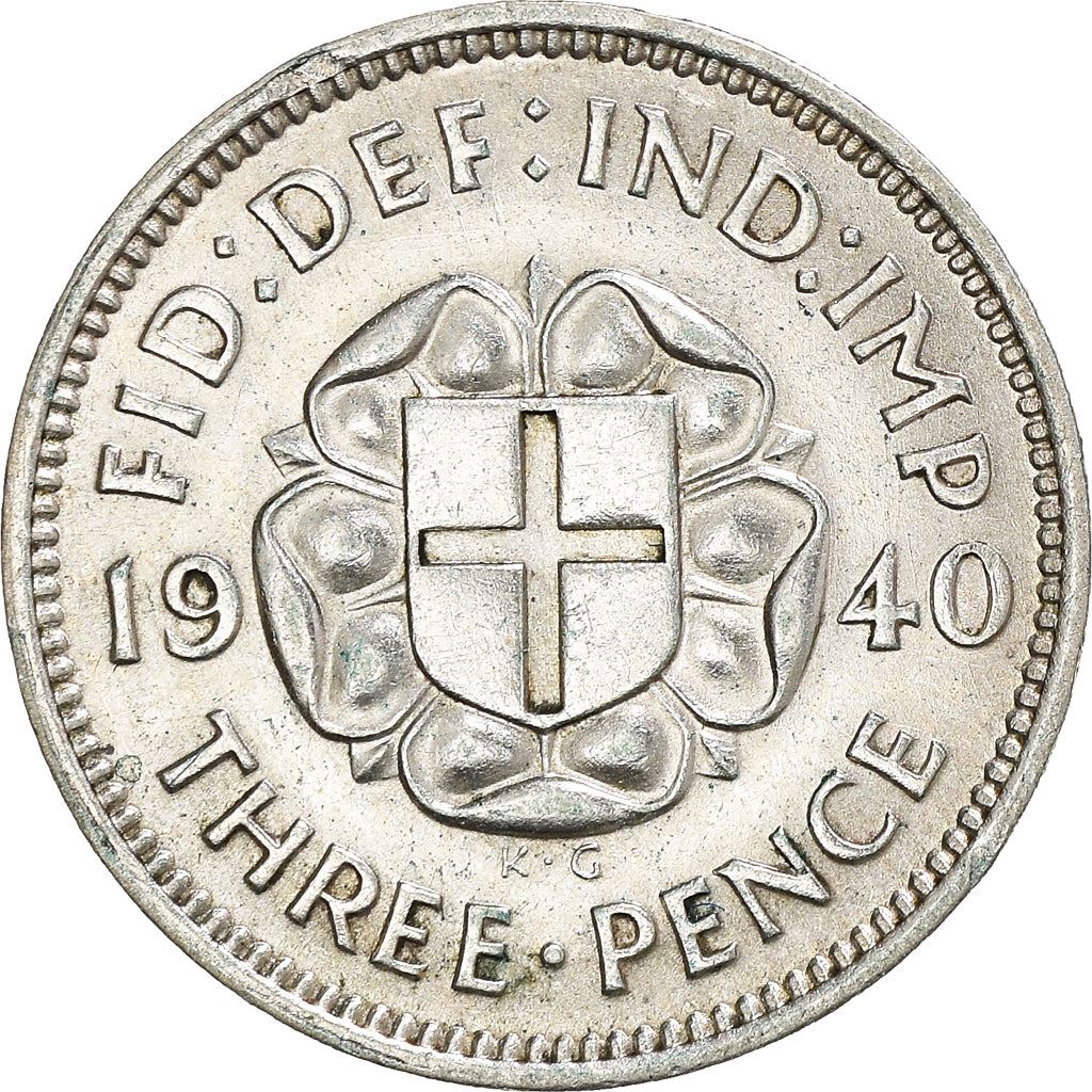 United Kingdom 3 Pence Coin | George VI incl. Colonial | 1937 - 1945