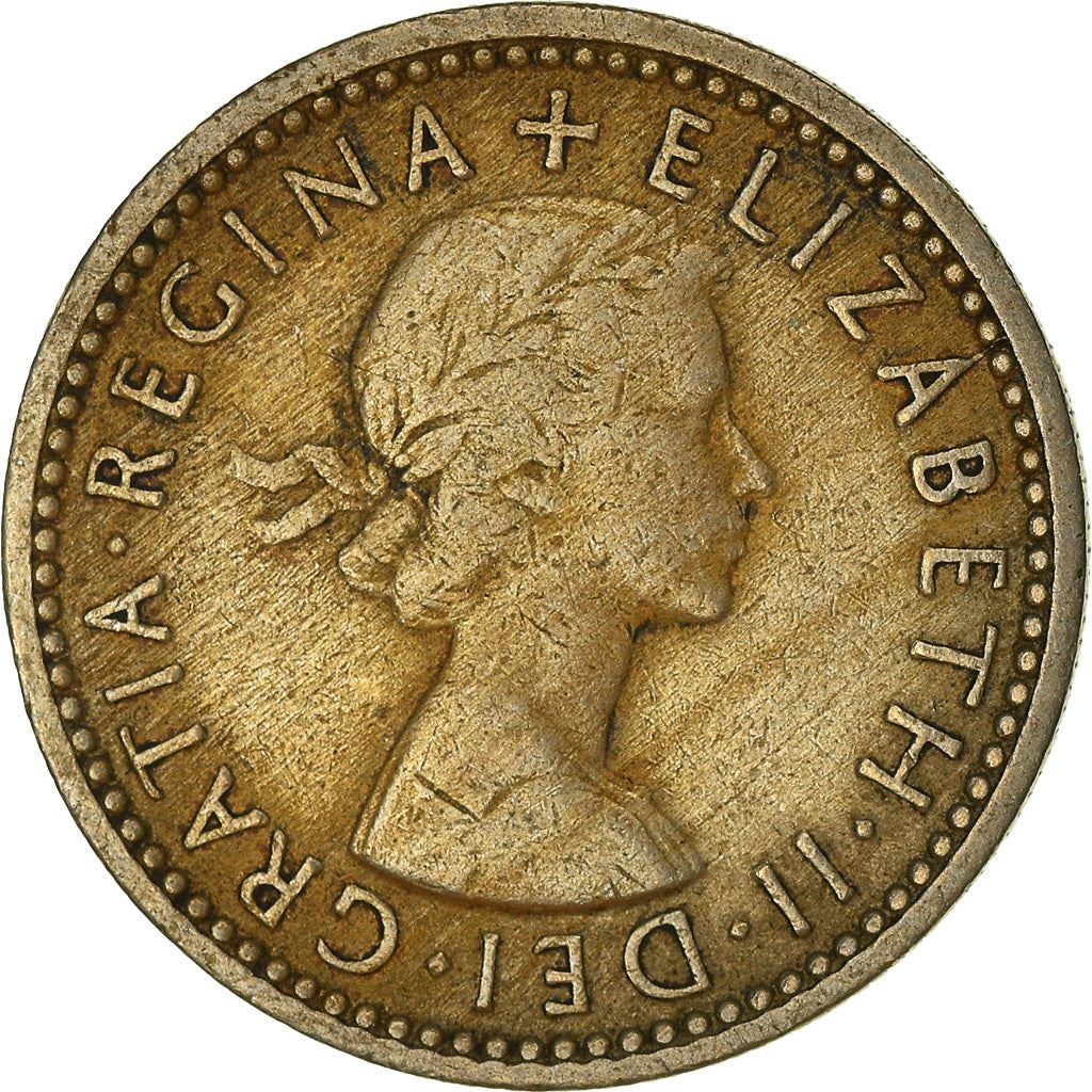 United Kingdom 6 Pence - Elizabeth II 1st portrait | no 'BRITT:OMN' | Coin KM903 1954 - 1970