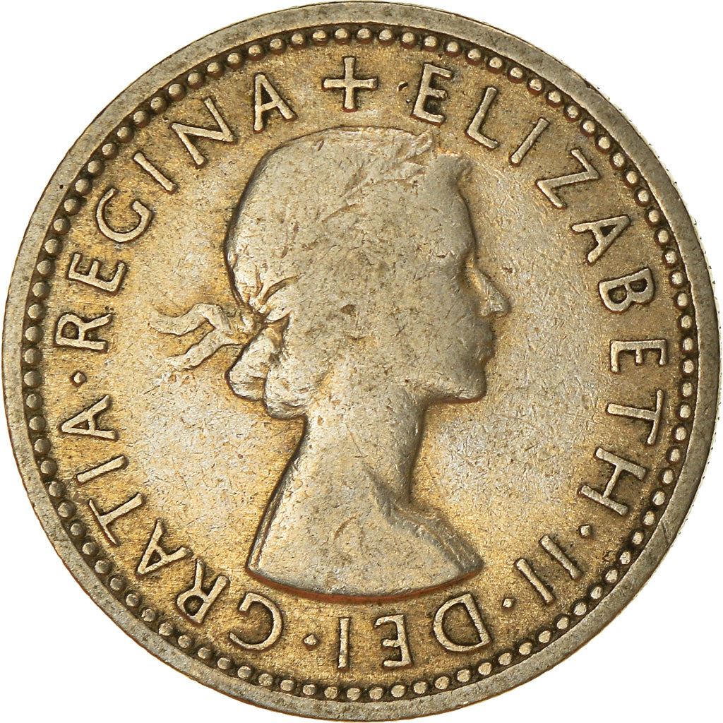 United Kingdom 6 Pence - Elizabeth II 1st portrait | no 'BRITT:OMN' | Coin KM903 1954 - 1970