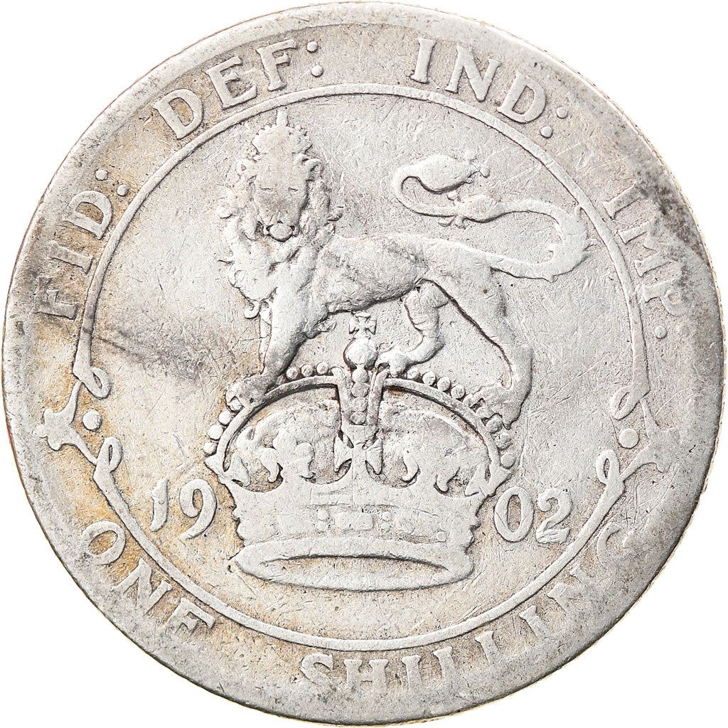 United Kingdom | British 1 Shilling Coin | King Edward VII | Silver | KM800 | 1902 - 1910