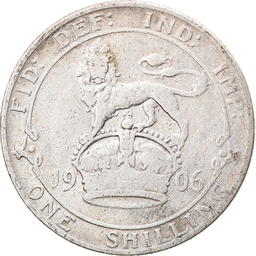 United Kingdom | British 1 Shilling Coin | King Edward VII | Silver | KM800 | 1902 - 1910