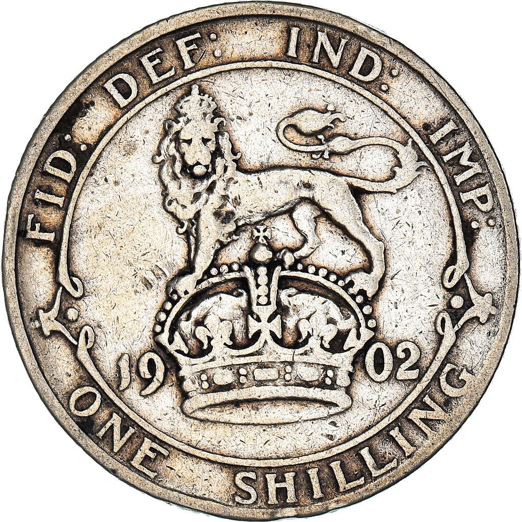 United Kingdom | British 1 Shilling Coin | King Edward VII | Silver | KM800 | 1902 - 1910