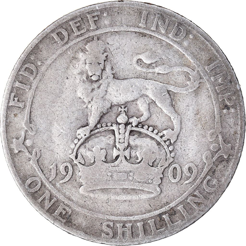 United Kingdom | British 1 Shilling Coin | King Edward VII | Silver | KM800 | 1902 - 1910