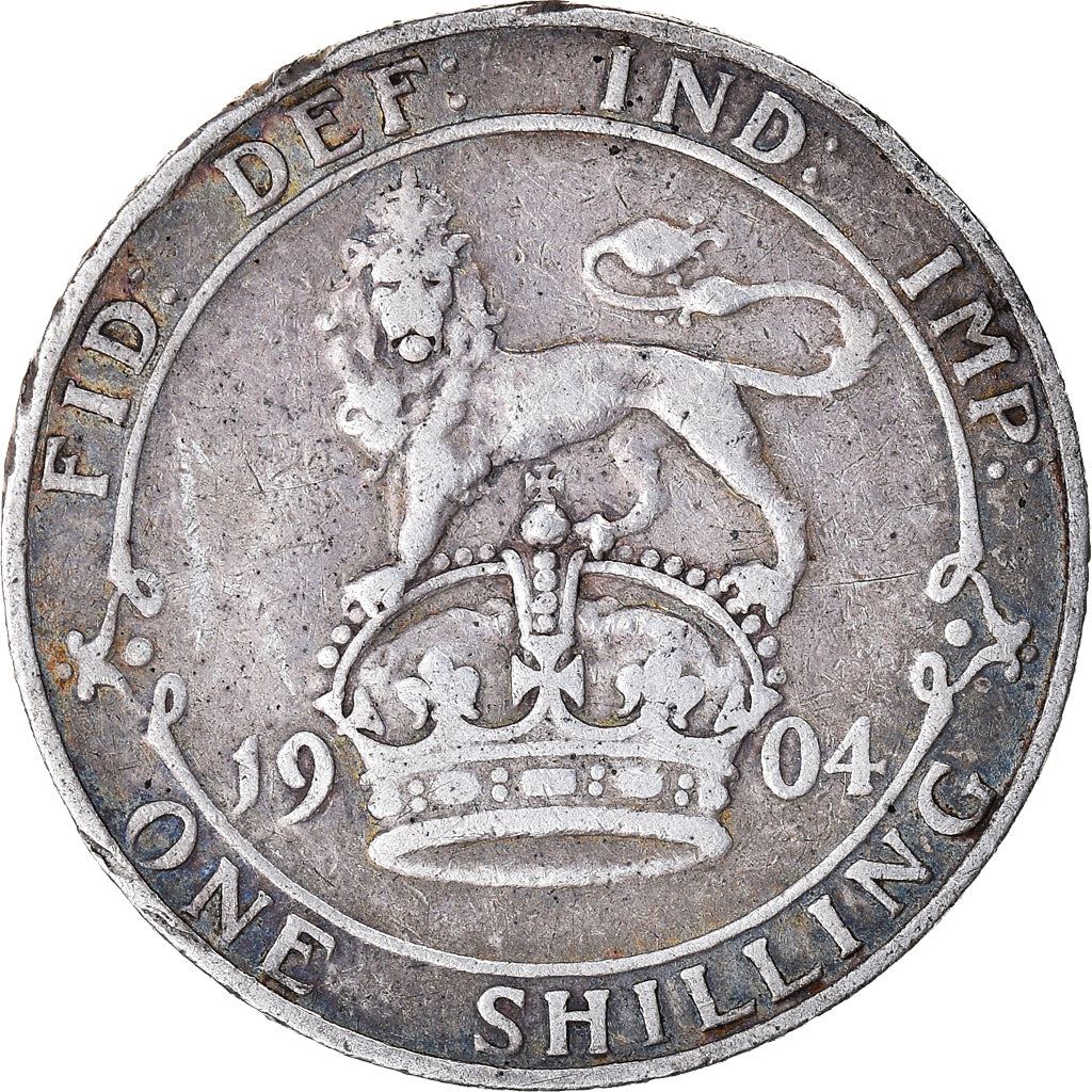 United Kingdom | British 1 Shilling Coin | King Edward VII | Silver | KM800 | 1902 - 1910