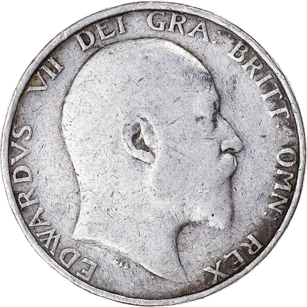 United Kingdom | British 1 Shilling Coin | King Edward VII | Silver | KM800 | 1902 - 1910