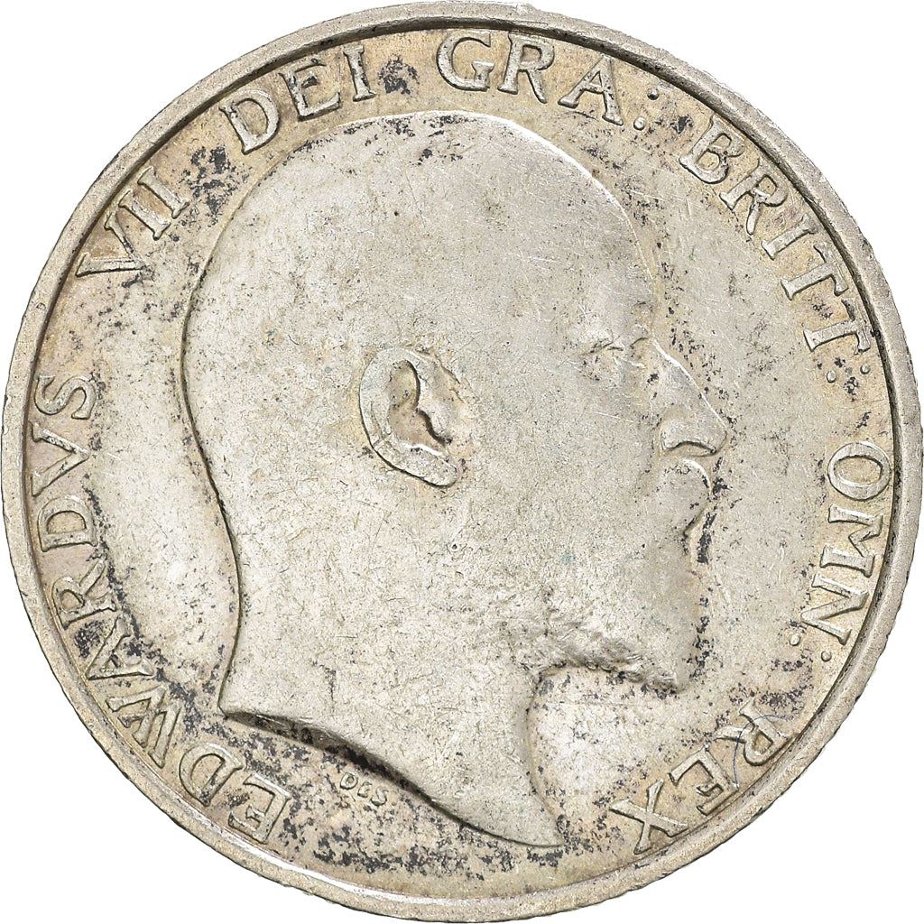 United Kingdom | British 1 Shilling Coin | King Edward VII | Silver | KM800 | 1902 - 1910