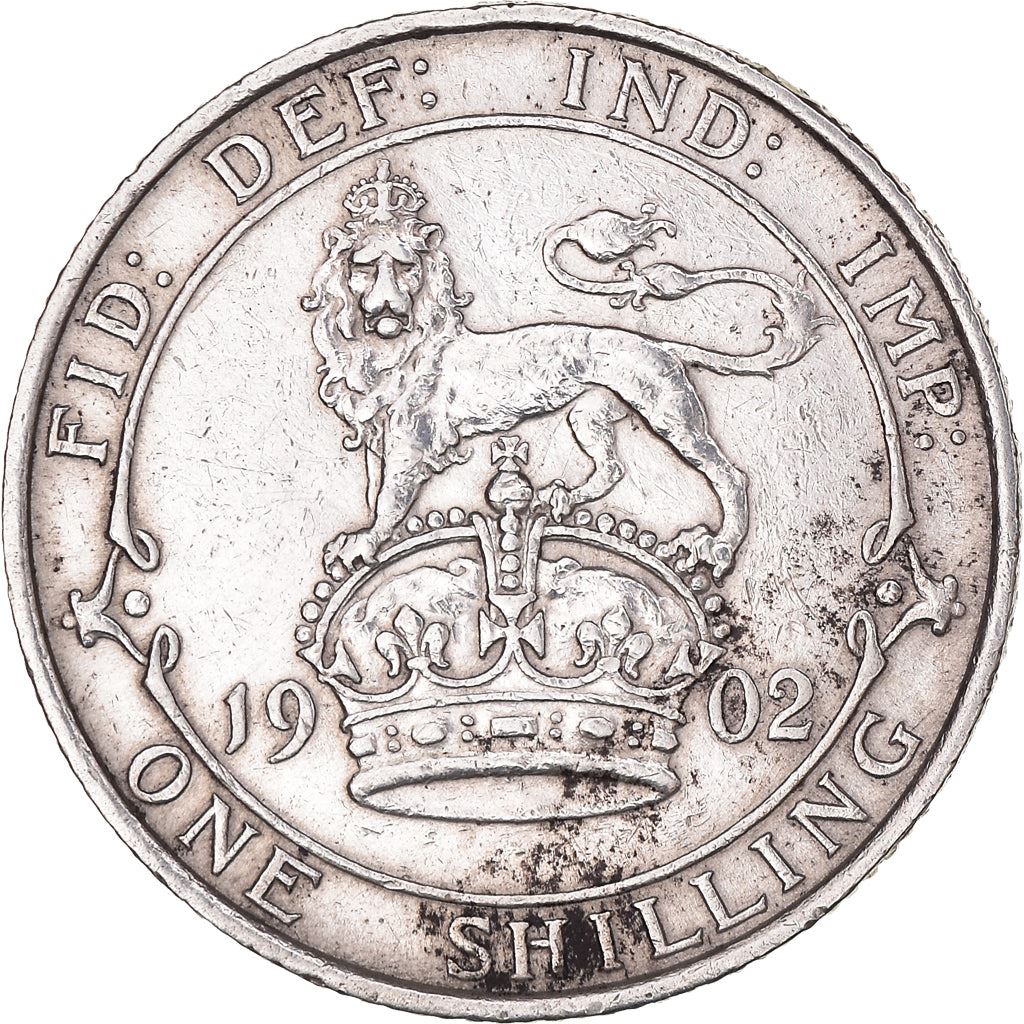 United Kingdom | British 1 Shilling Coin | King Edward VII | Silver | KM800 | 1902 - 1910