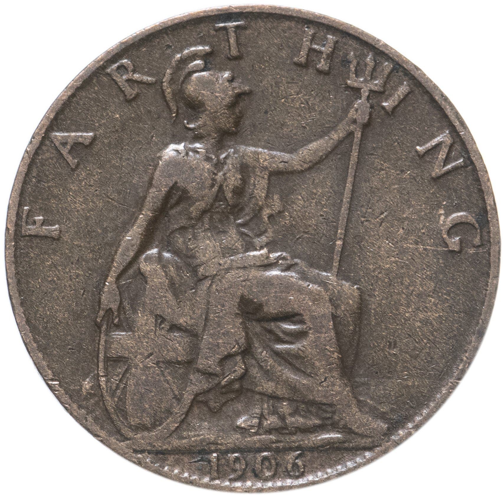 United Kingdom Coin 1 Farthing | Edward VII | 1902 - 1910