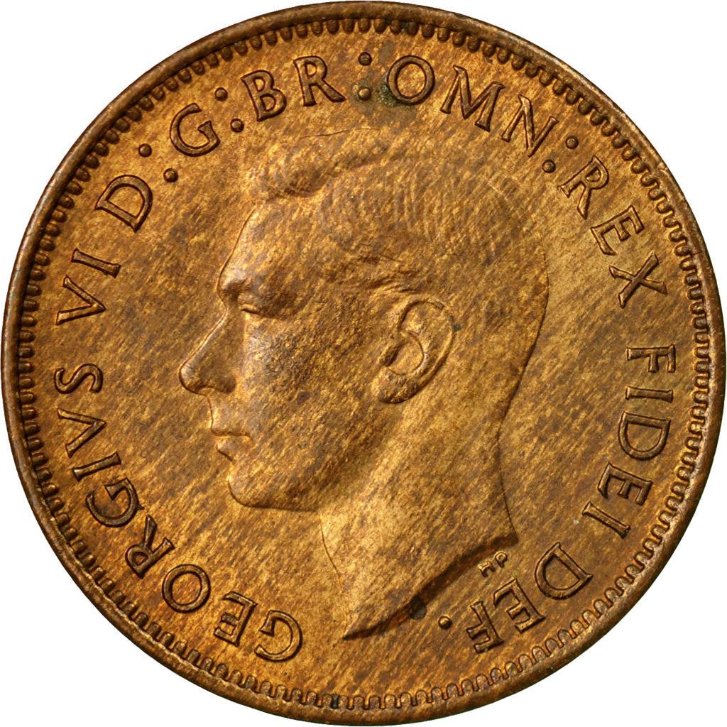 United Kingdom Coin 1 Farthing | George VI without 'IND:IMP' | 1949 - 1952