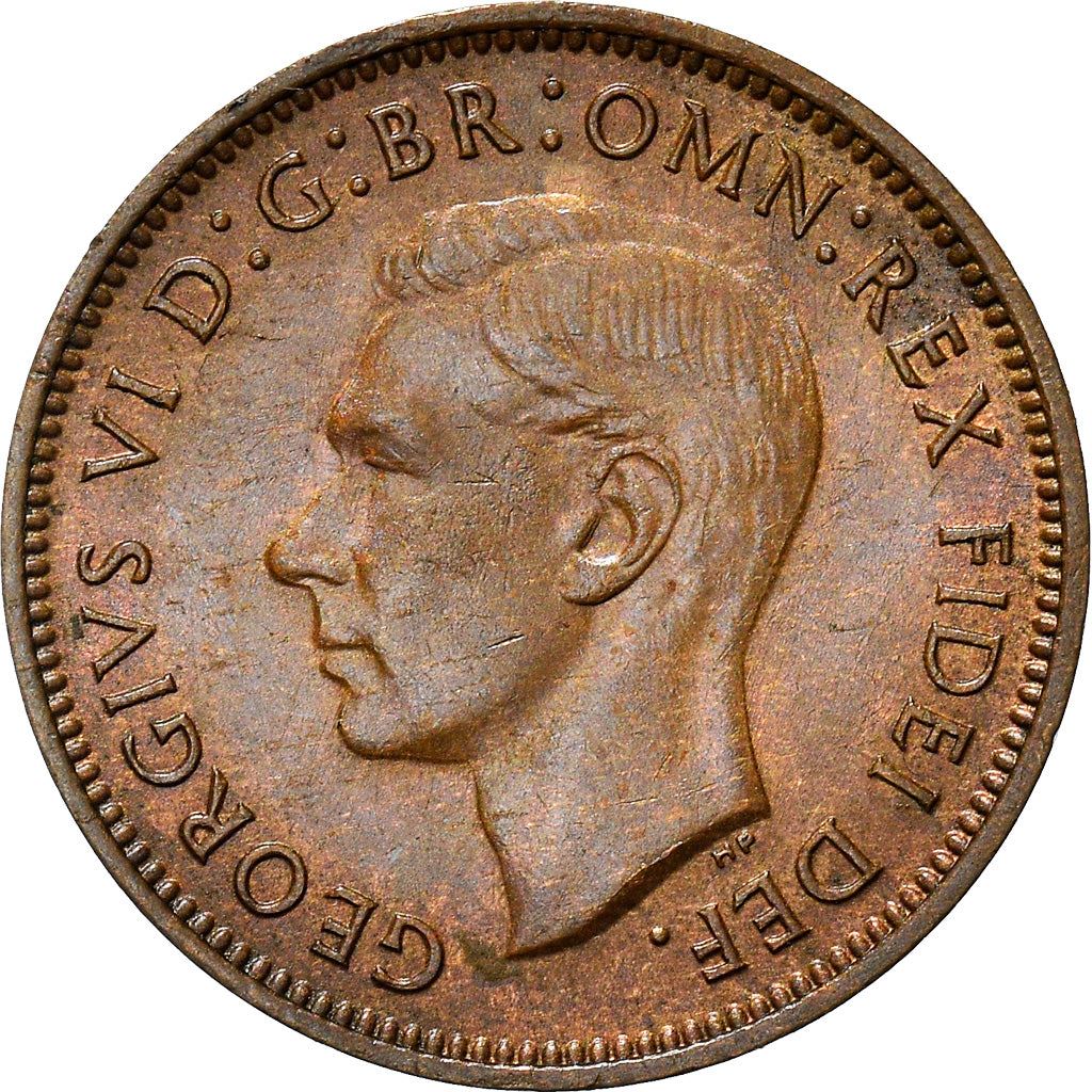 United Kingdom Coin 1 Farthing | George VI without 'IND:IMP' | 1949 - 1952