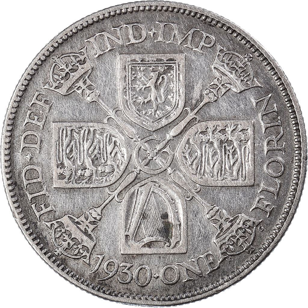 United Kingdom Coin 1 Florin | George V 3rd issue | 1927 - 1936