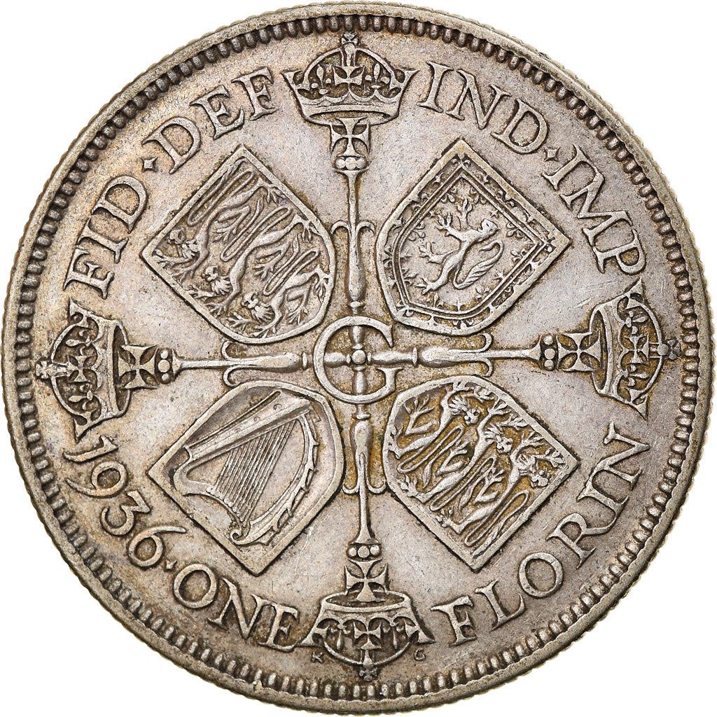 United Kingdom Coin 1 Florin | George V 3rd issue | 1927 - 1936