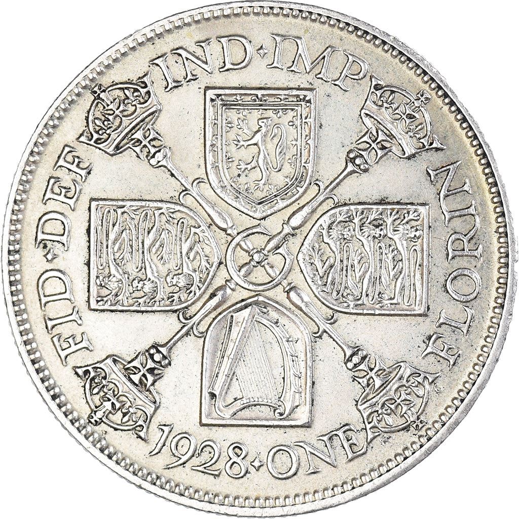 United Kingdom Coin 1 Florin | George V 3rd issue | 1927 - 1936