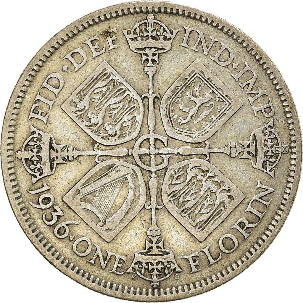 United Kingdom Coin 1 Florin | George V 3rd issue | 1927 - 1936