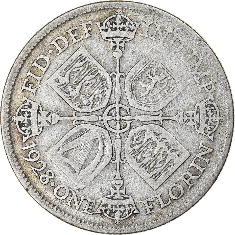 United Kingdom Coin 1 Florin | George V 3rd issue | 1927 - 1936