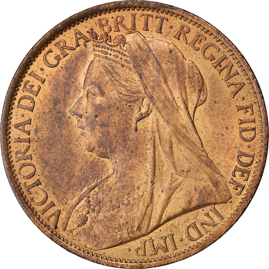 United Kingdom Coin 1 Penny | Victoria 3rd portrait | 1895 - 1901