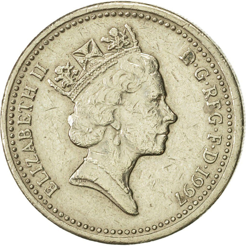 1997 Bermuda 2 Dollars, 1997, Queen Elizabeth II, Royal Naval