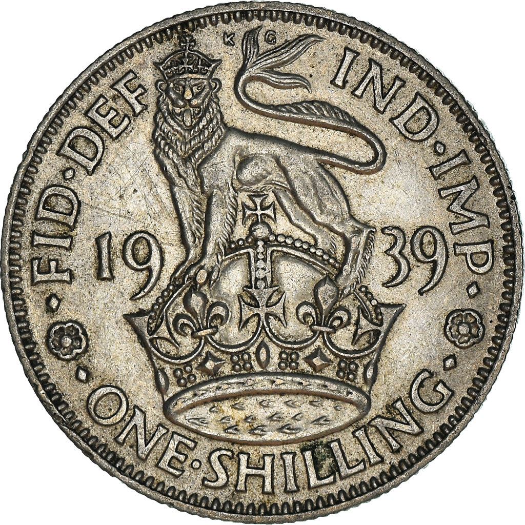 United Kingdom Coin 1 Shilling | George VI English Crest | 1937 - 1946