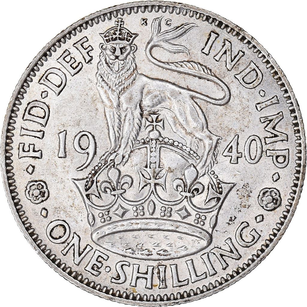 United Kingdom Coin 1 Shilling | George VI English Crest | 1937 - 1946