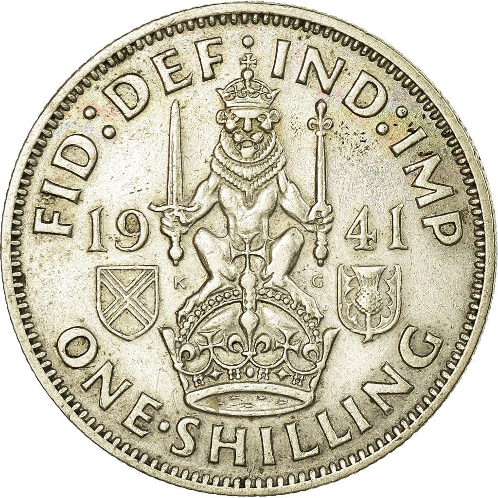 United Kingdom Coin 1 Shilling | George VI Scottish Crest | 1937 - 1946