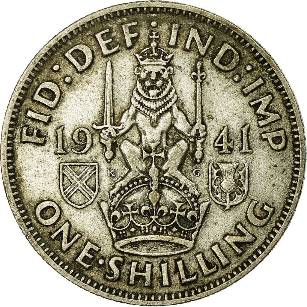 United Kingdom Coin 1 Shilling | George VI Scottish Crest | 1937 - 1946