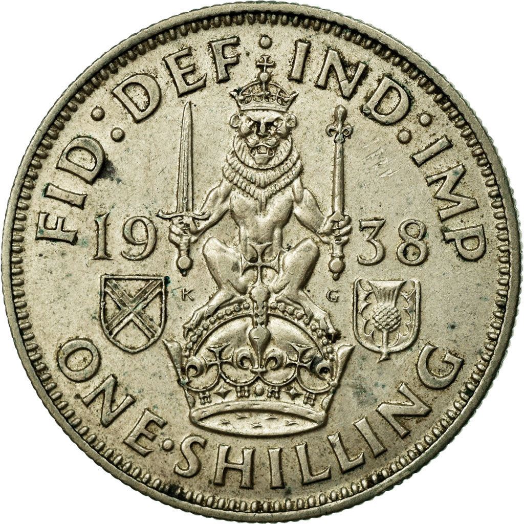 United Kingdom Coin 1 Shilling | George VI Scottish Crest | 1937 - 1946