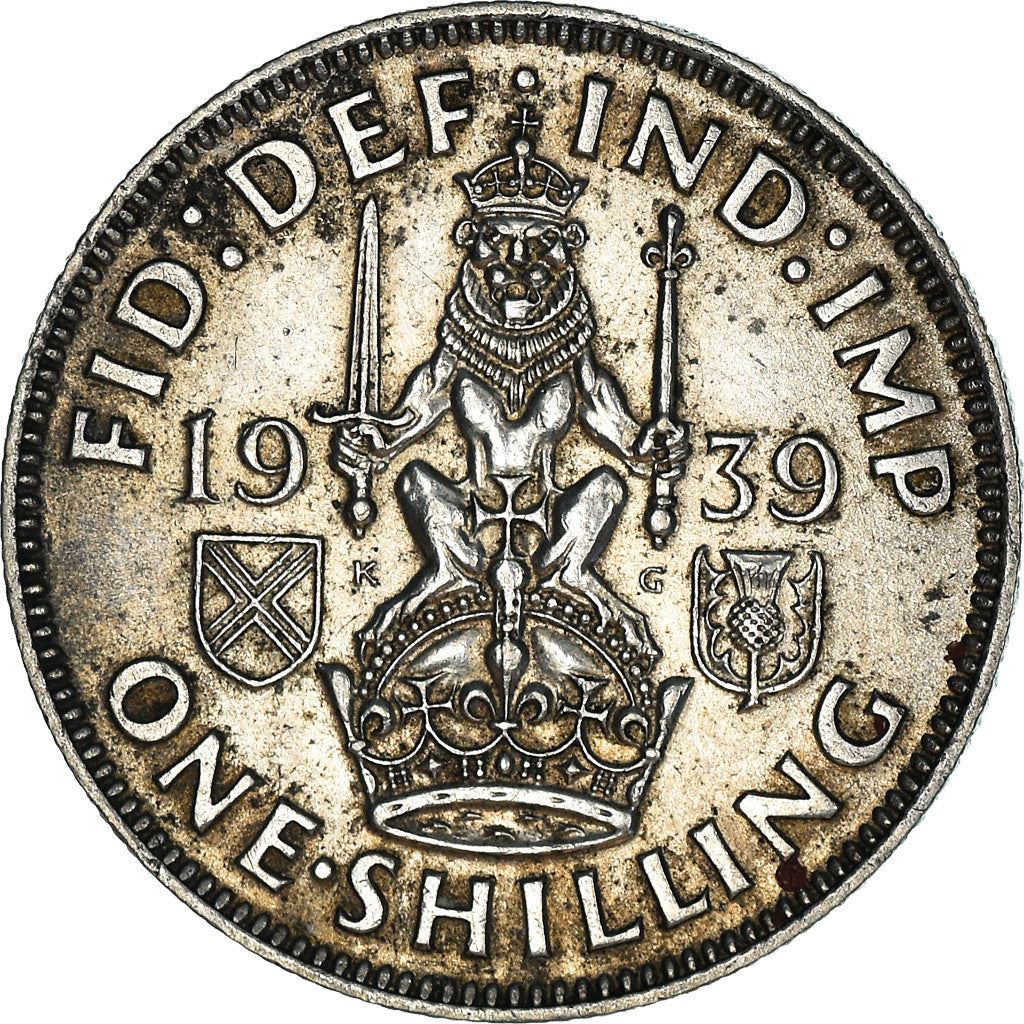 United Kingdom Coin 1 Shilling | George VI Scottish Crest | 1937 - 1946