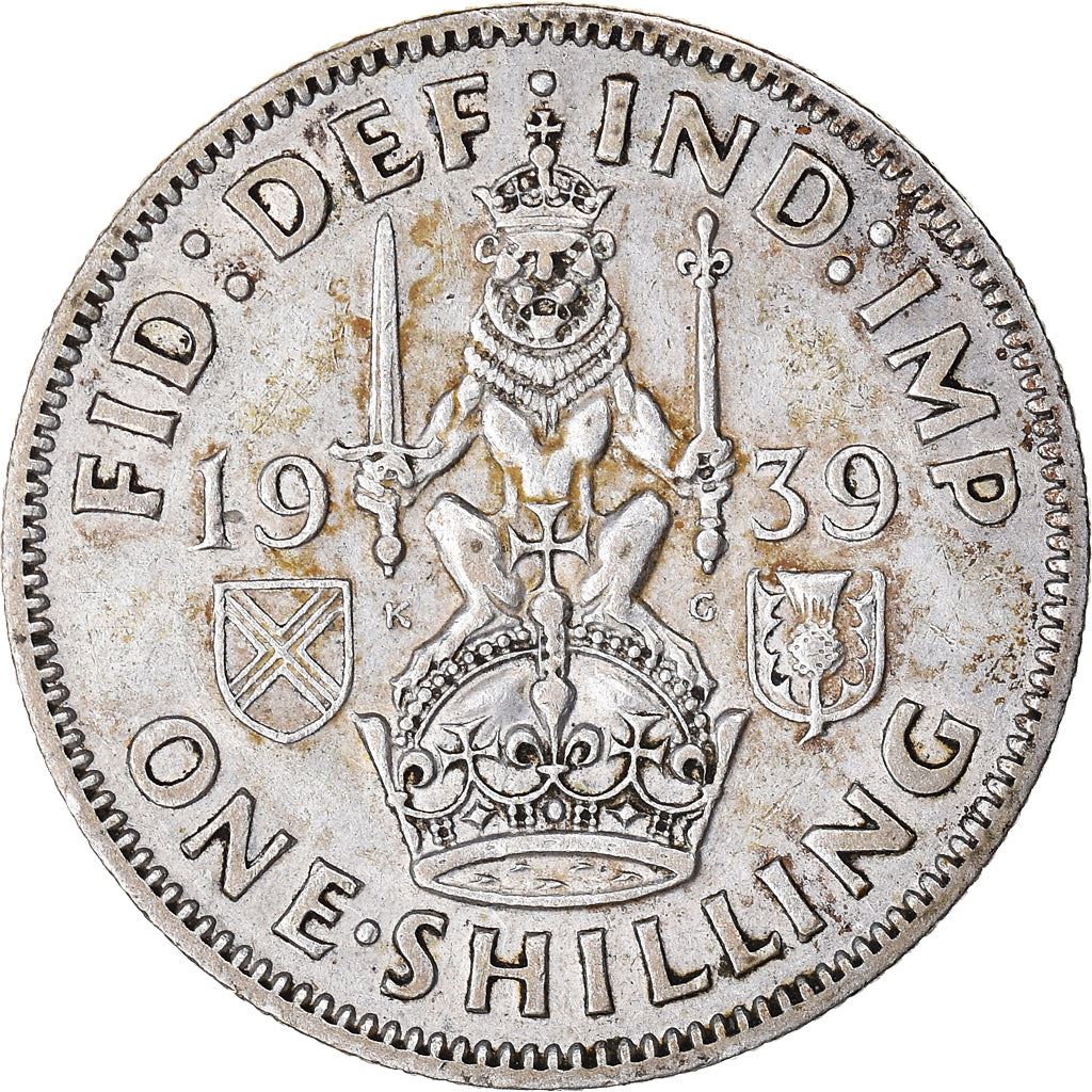 United Kingdom Coin 1 Shilling | George VI Scottish Crest | 1937 - 1946