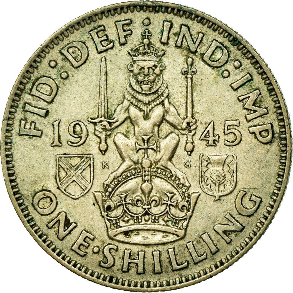 United Kingdom Coin 1 Shilling | George VI Scottish Crest | 1937 - 1946