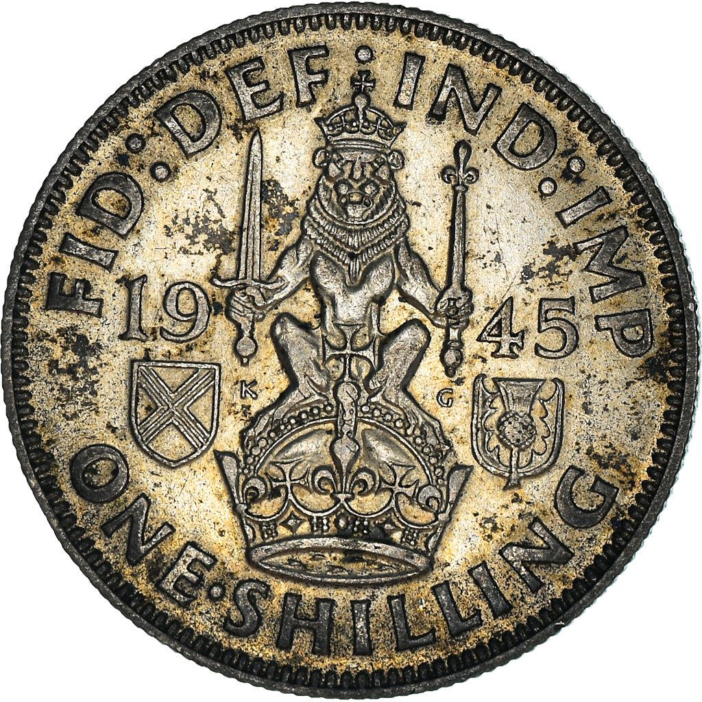 United Kingdom Coin 1 Shilling | George VI Scottish Crest | 1937 - 1946