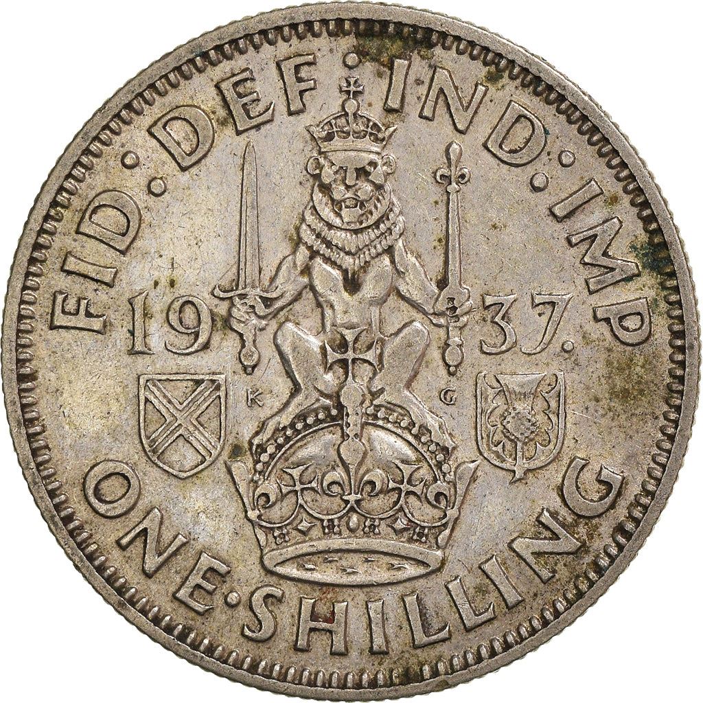 United Kingdom Coin 1 Shilling | George VI Scottish Crest | 1937 - 1946