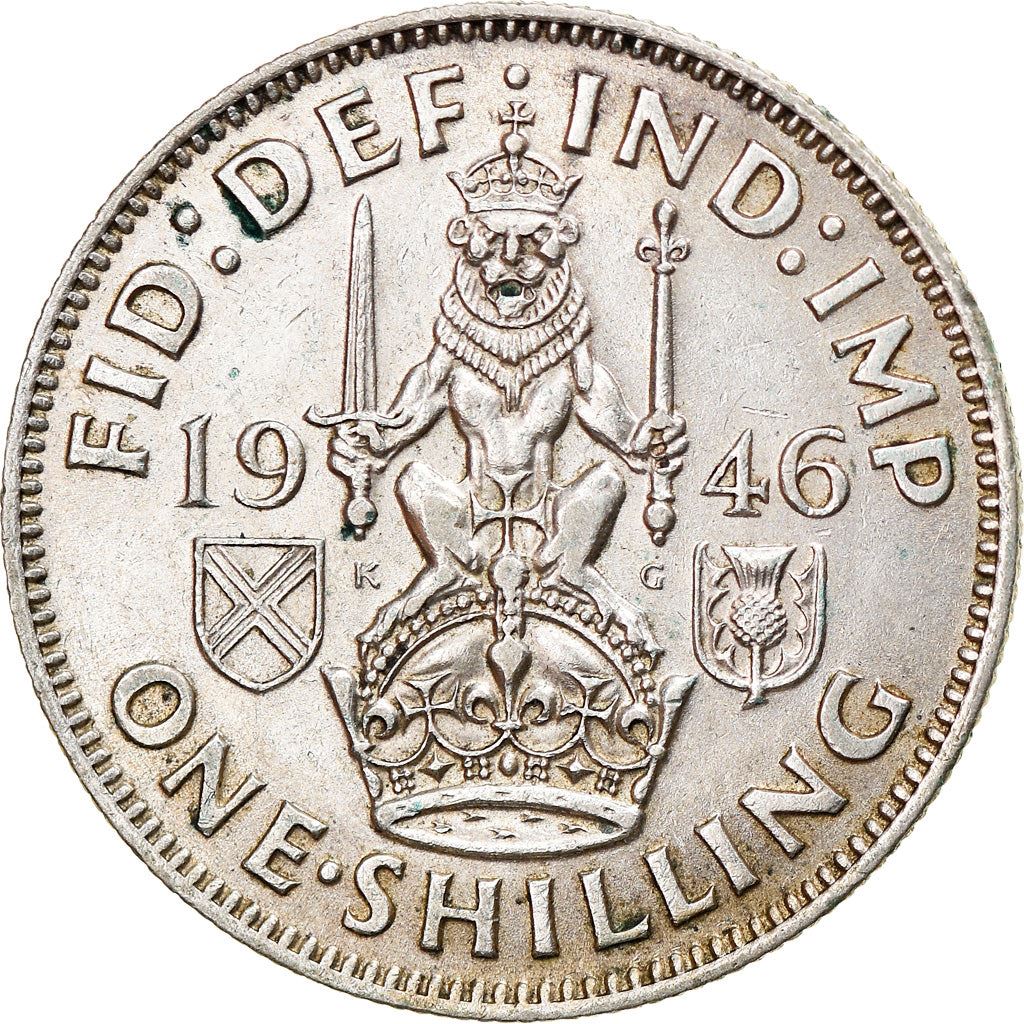 United Kingdom Coin 1 Shilling | George VI Scottish Crest | 1937 - 1946