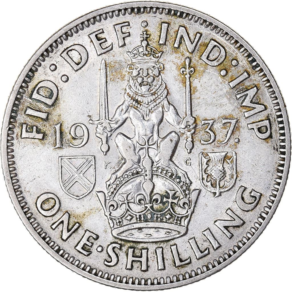 United Kingdom Coin 1 Shilling | George VI Scottish Crest | 1937 - 1946