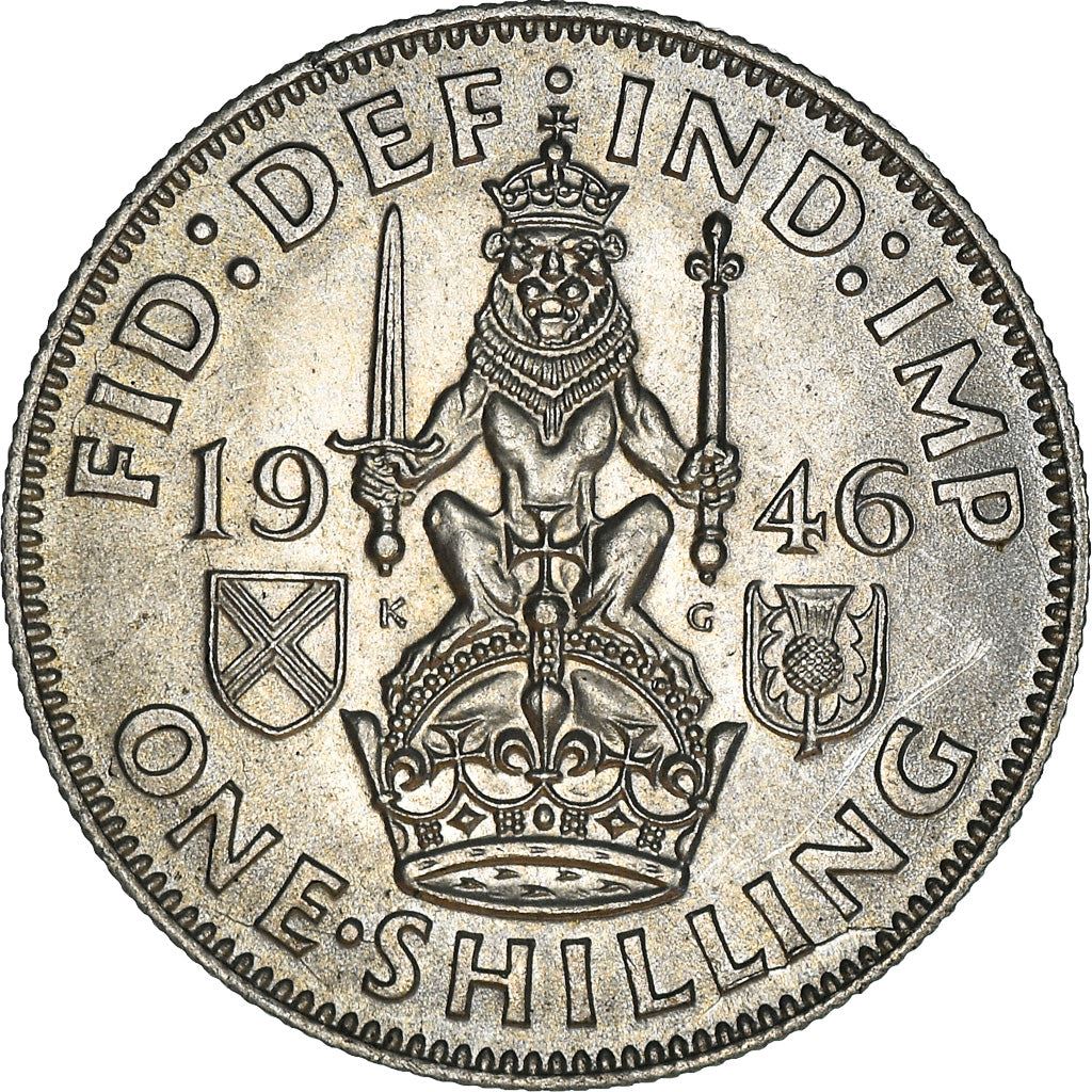 United Kingdom Coin 1 Shilling | George VI Scottish Crest | 1937 - 1946