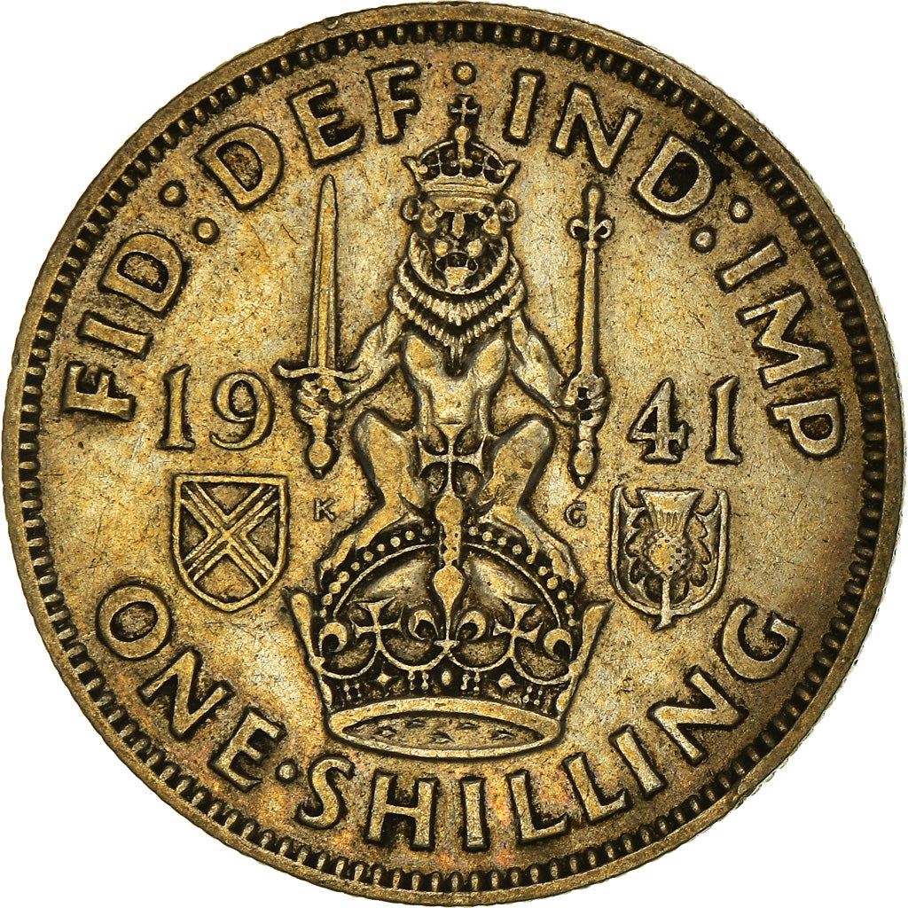 United Kingdom Coin 1 Shilling | George VI Scottish Crest | 1937 - 1946